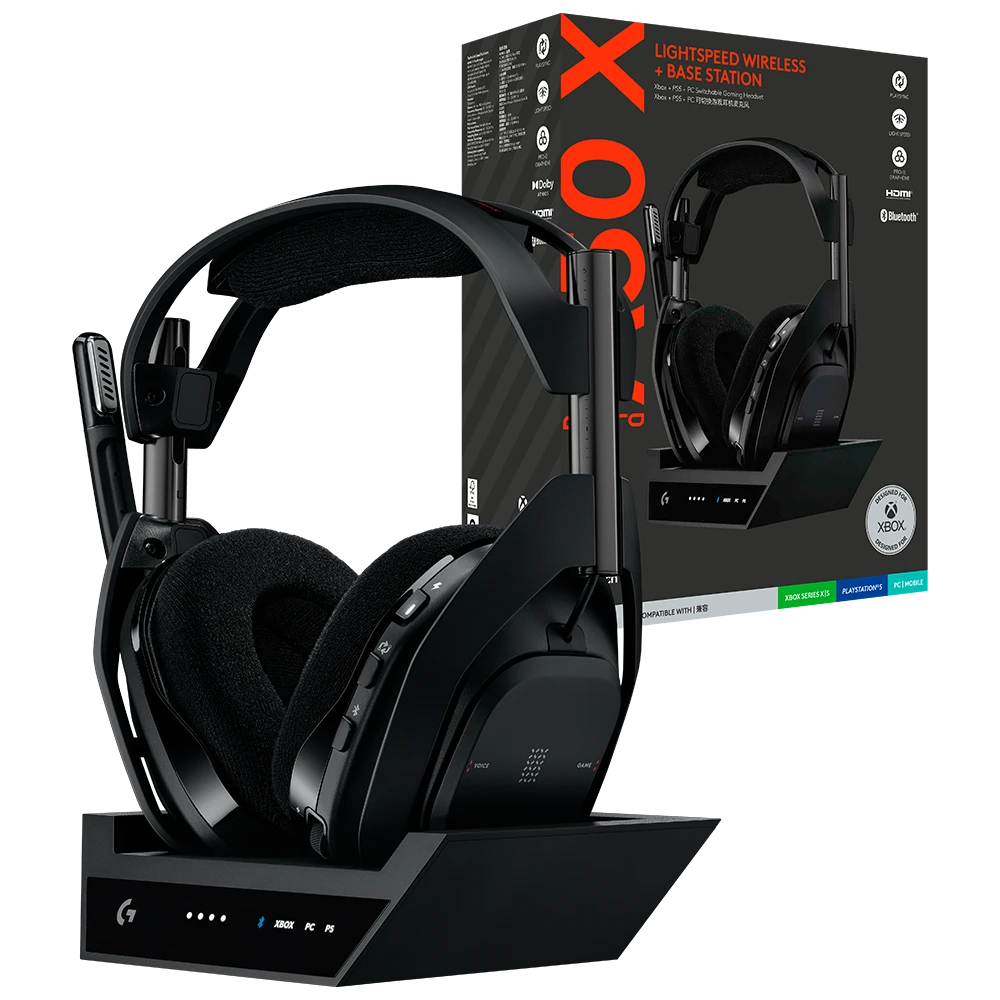 Diadema Gamer Inalámbrica Astro A50 X Xbox + PS5 + PC / MAC
